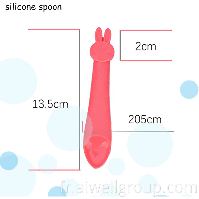 Silicone Baby Feeding Spoon